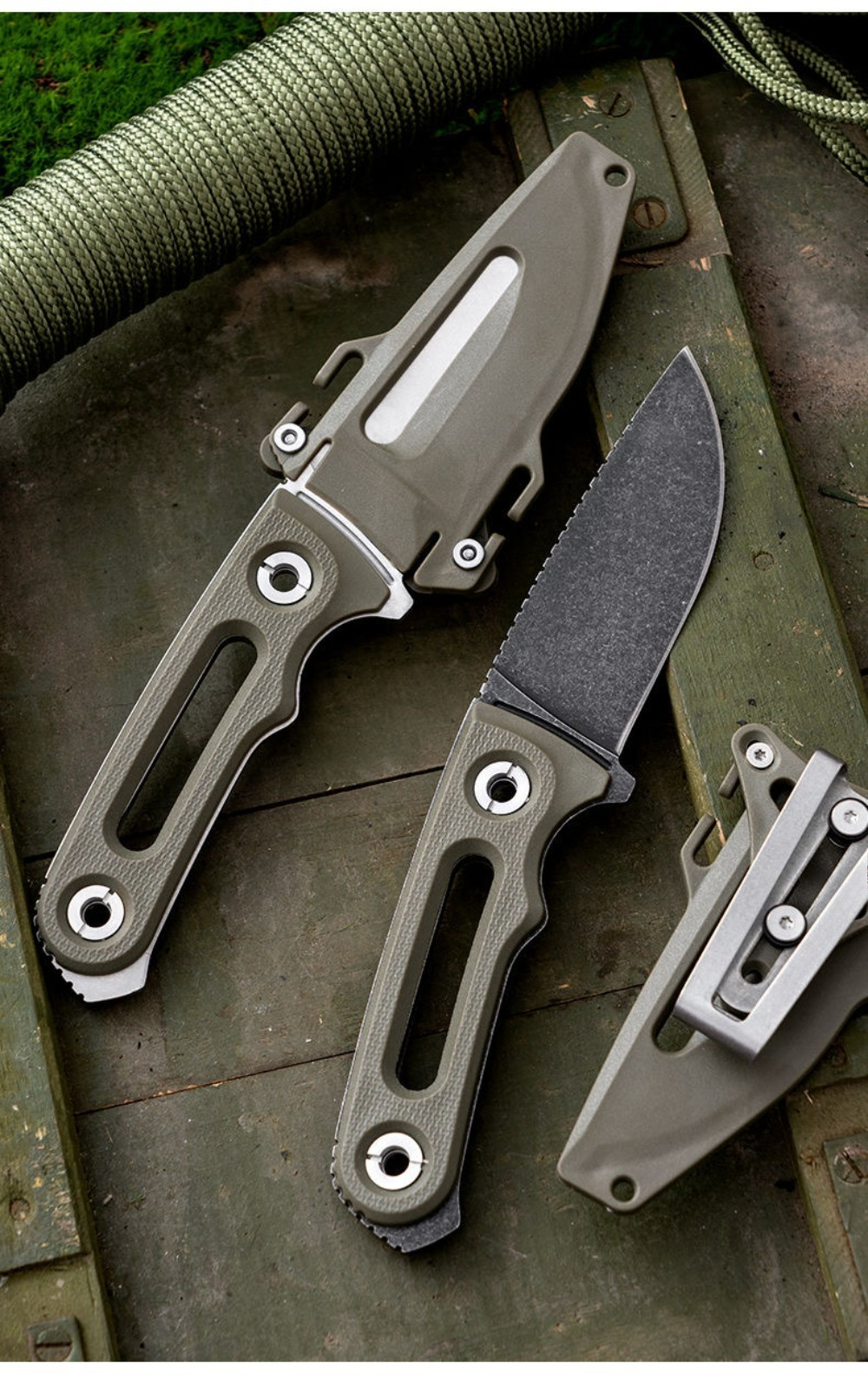 FX Portable Fixed Blade Knife  - Everyday Carry (Edc) Knife ulasan dan harga