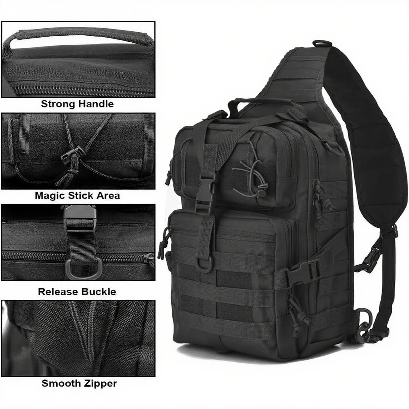 Tactical Sling Backpack Should - Edc Concealed Carry Backpack ulasan dan harga