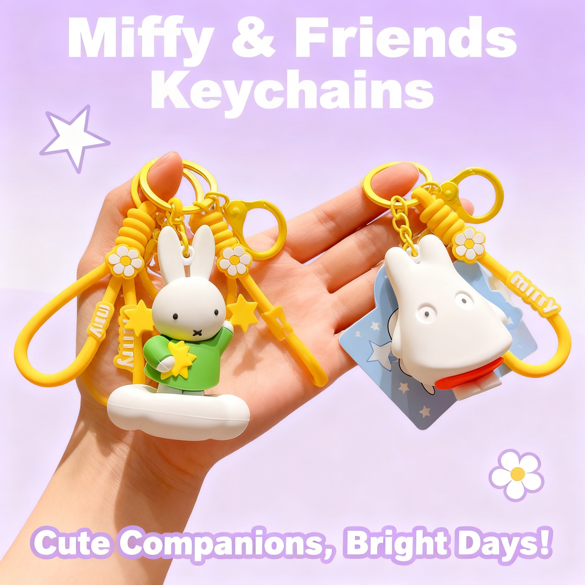 Authentic Miffy Night Party Ke - Carabiner Keychain ulasan dan harga
