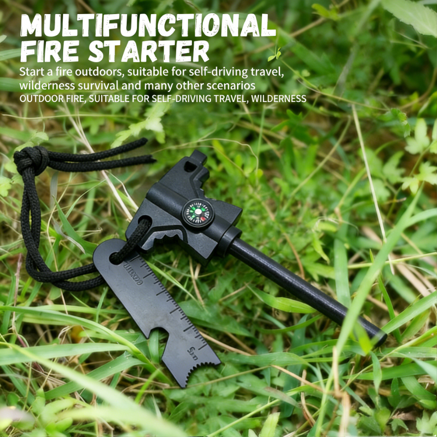 Multi-functional Survival Fire - Ferro Rod Striker ulasan dan harga