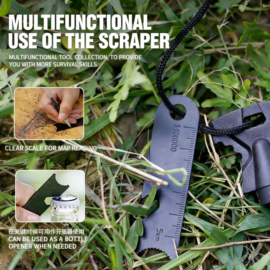 Multi-functional Survival Fire - Ferro Rod Striker ulasan dan harga