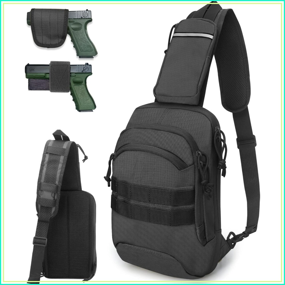 Tactical Sling Chest Bag EDC S - Edc Concealed Carry Backpack ulasan dan harga