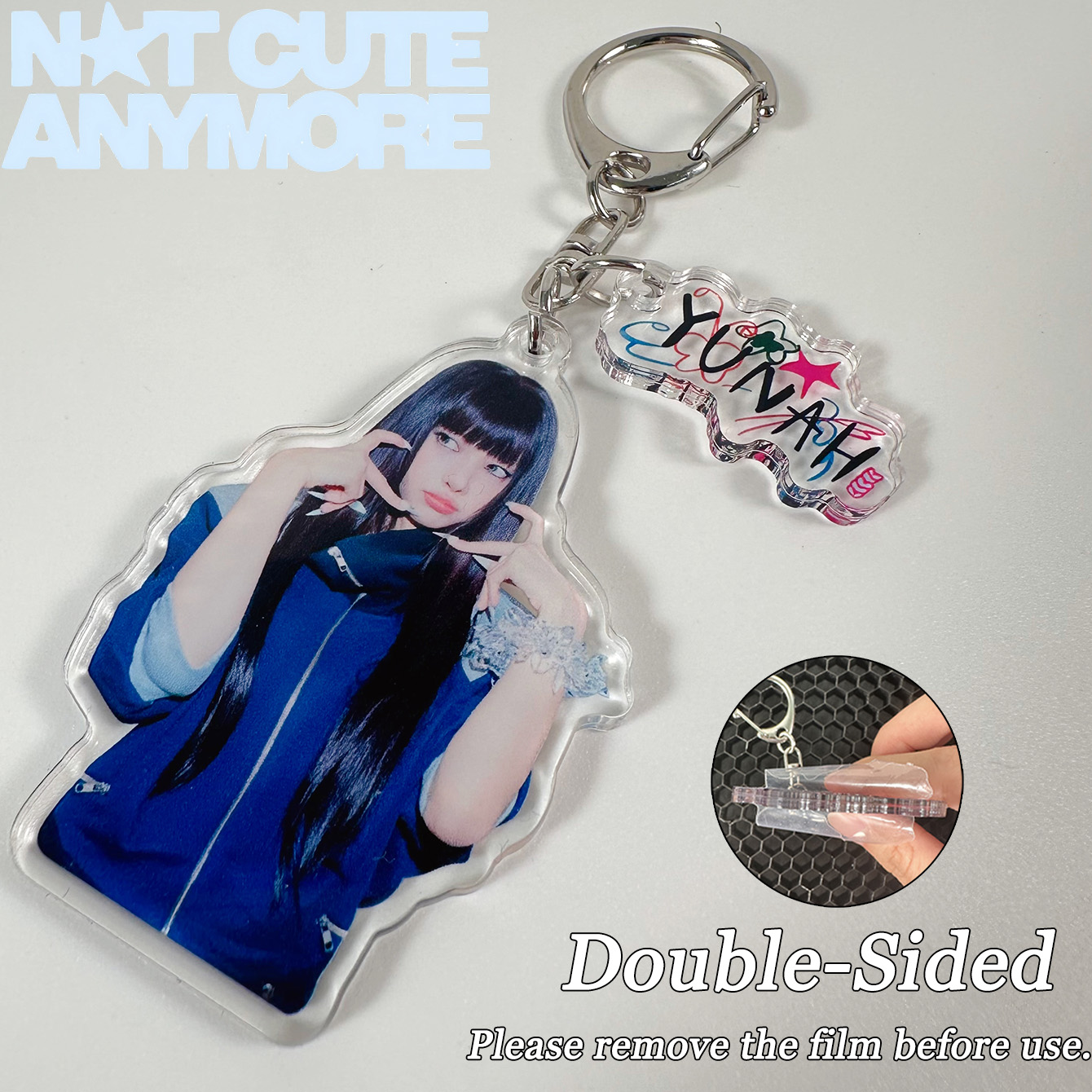 Illit Keychain, Wonhee, Iroha, - Carabiner Keychain ulasan dan harga