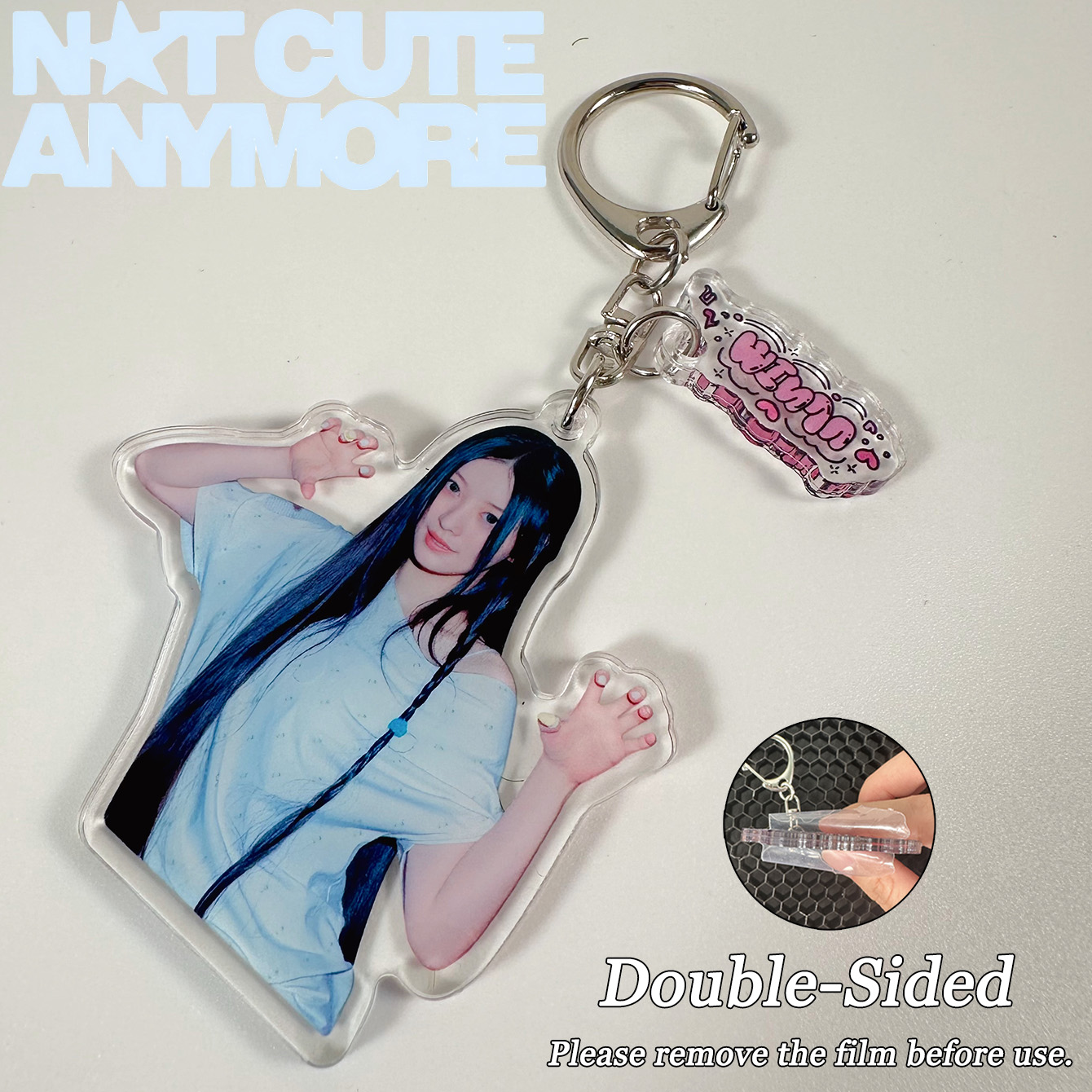 Illit Keychain, Wonhee, Iroha, - Carabiner Keychain ulasan dan harga
