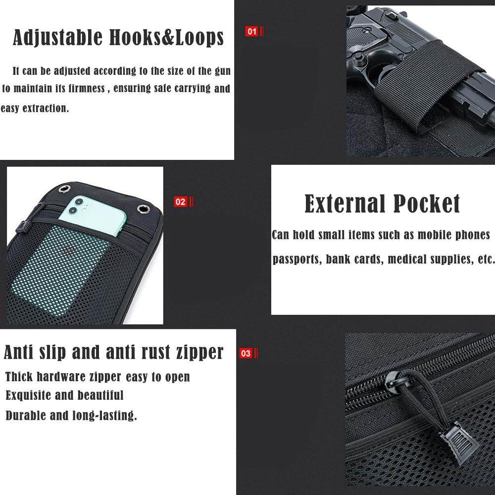 Molle Outdoor Tactical Conceal - Edc Carry Box ulasan dan harga