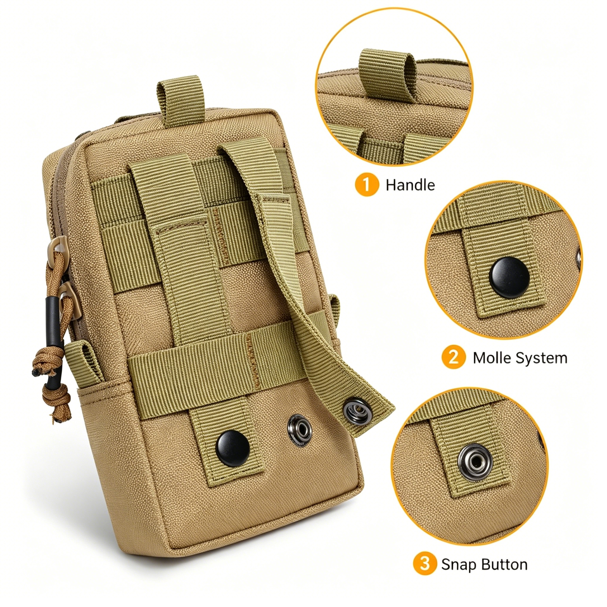 1000D Multipurpose Tactical MO - Edc Everyday Carry Bag ulasan dan harga